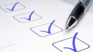 checklist of vendors