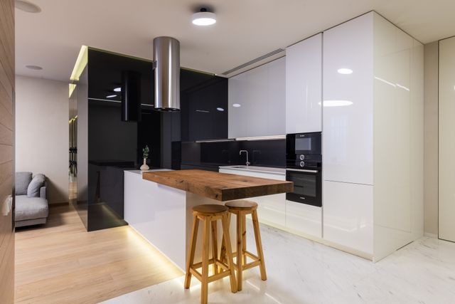 modern kitchen apartment